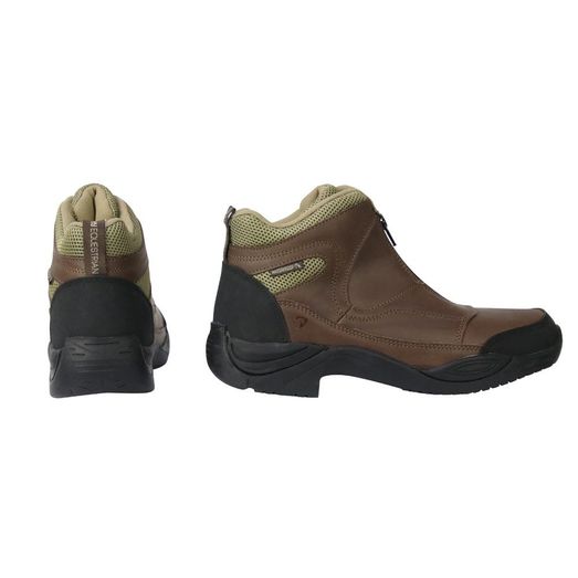 Hy Equestrian Cromford Short Zip Boots - Brown