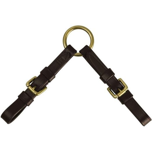 Hy Equestrian Leather Coupling - Brown