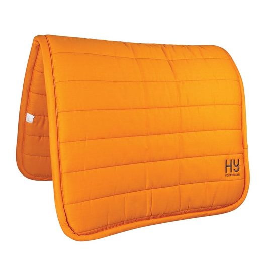 Hy Equestrian Neon Reversible Comfort Pad - Bright Orange