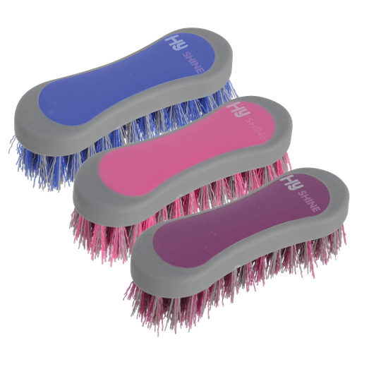 Hy Sport Active Hoof Brush - Amethyst Purple
