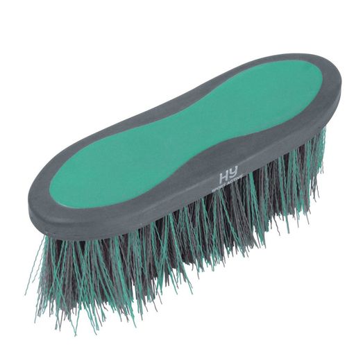 Hy Sport Active Long Bristle Dandy Brush - Alpine Green