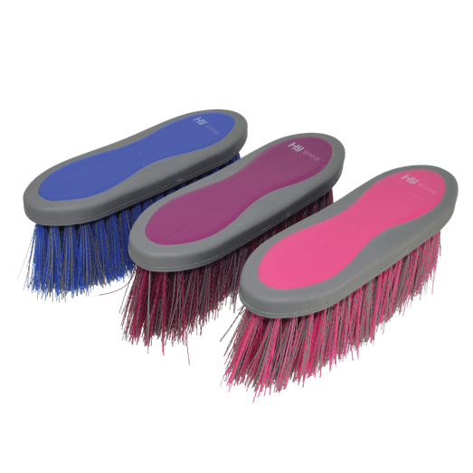 Hy Sport Active Long Bristle Dandy Brush - Midnight Navy