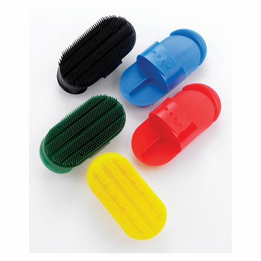 Lincoln Plastic Curry Comb - Green