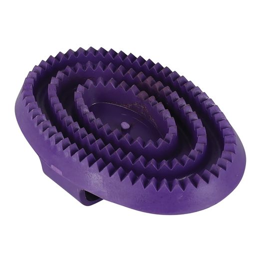 Lincoln Rubber Curry Comb - Purple