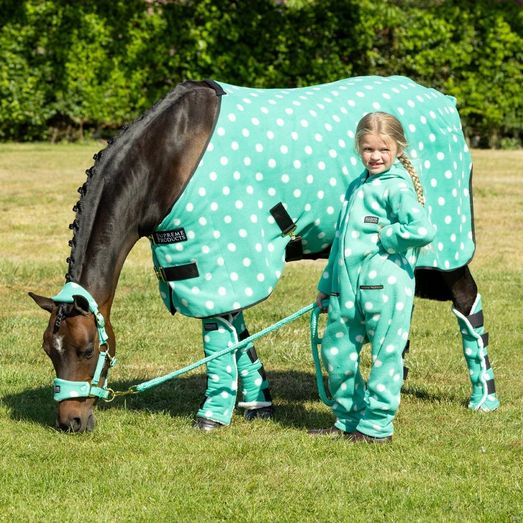 Supreme Products Dotty Fleece Boots - Small Pony