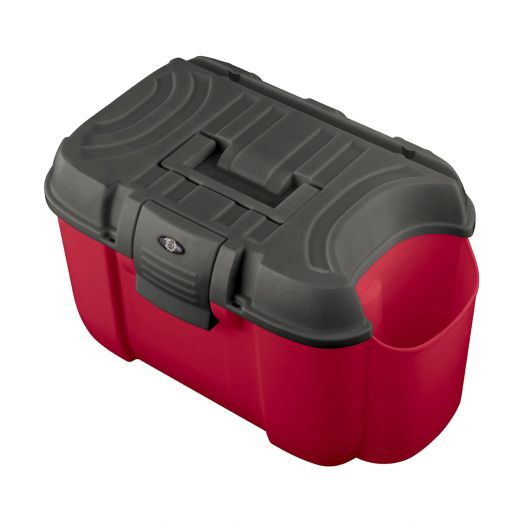 Tack Box - Large - Red/Grey