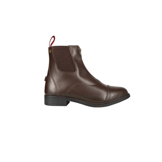 ProPriverno Davanti Children's Zip Paddock Boot by Hy Equestrian - Brown