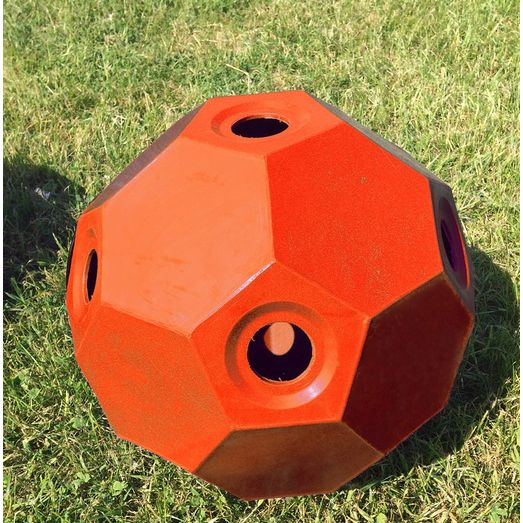 Parallax Small Holed Hay Play - Orange