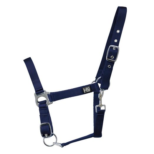 Hy Equestrian Economy Plus Head Collar - Navy