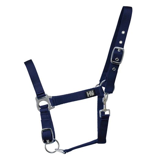 Hy Equestrian Economy Plus Head Collar - Navy