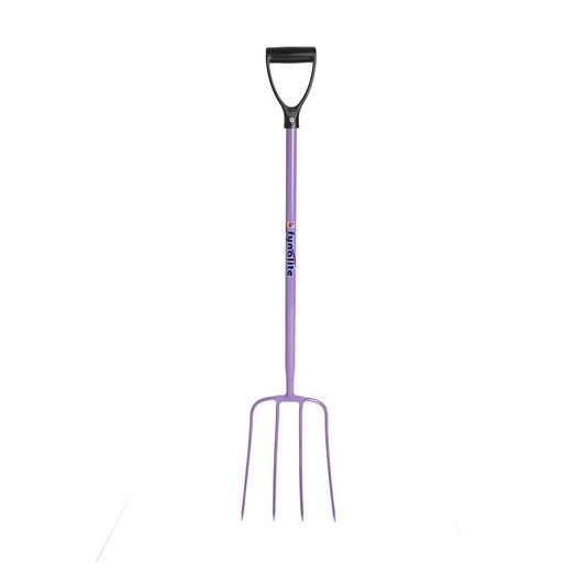 Fyna-Lite Manure Fork - D Handle (4PDPURP) Purple