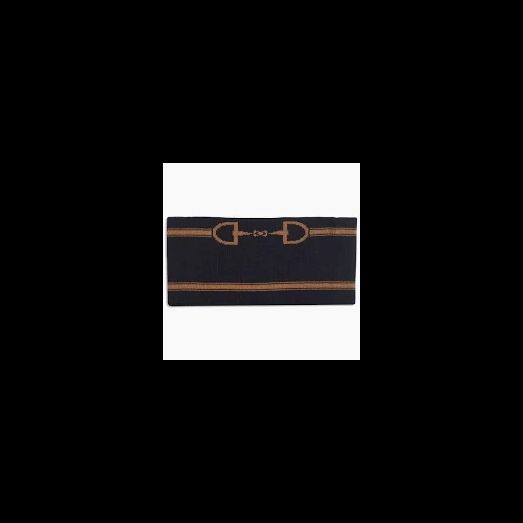 Waring Brooke Snaffle Headband/Snood - Navy