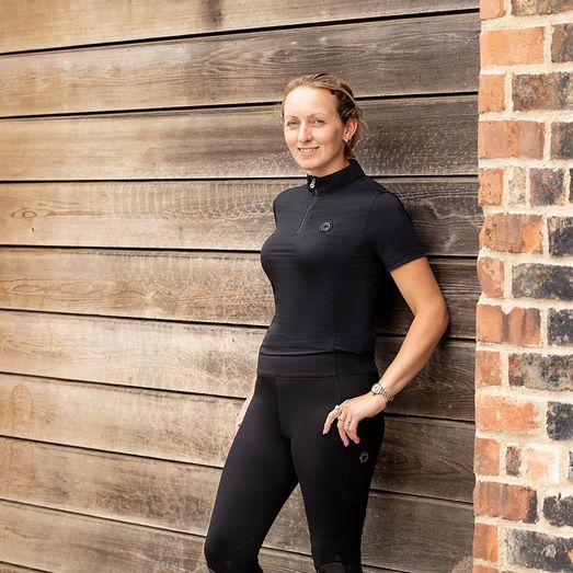 Coldstream Hamilton Sparkle Sports Top Black