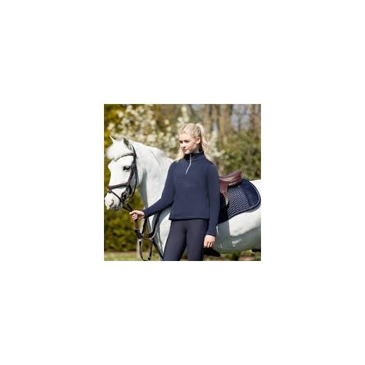 Coldstream Next Generation Hamilton Sparkle Quarter Zip Navy