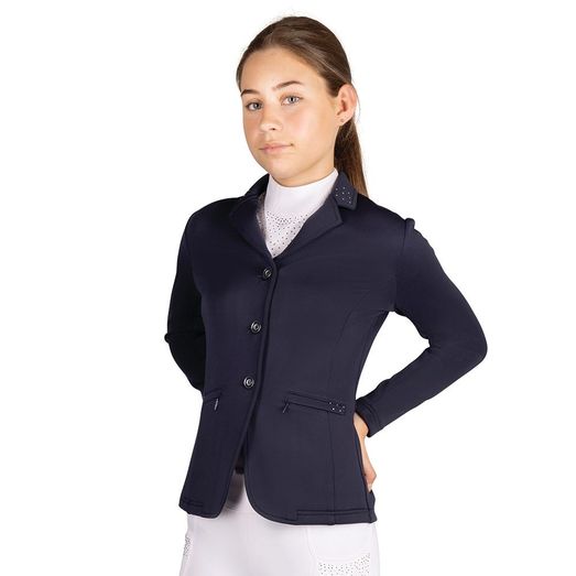 Hy Equestrian Children'S Roka Regal Show Jacket Navy