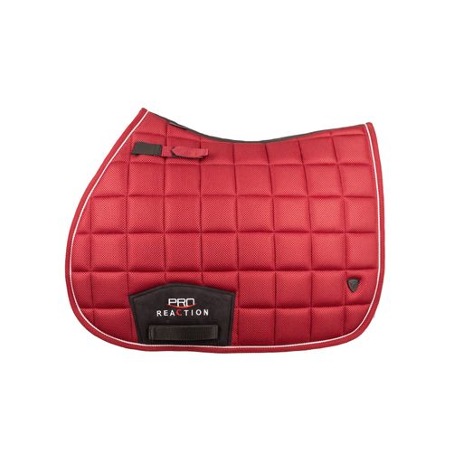 Proreaction 3D Mesh Gp Saddle Pad By Hy Equestrian French Merlot