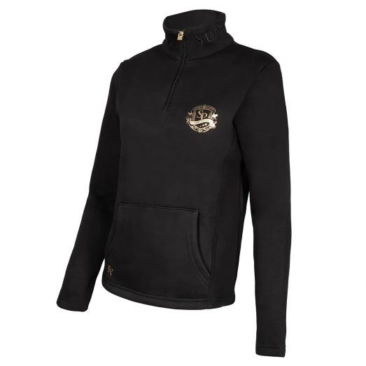 Supreme Products Active Junior Show Rider Sweatshirt Black/Gold