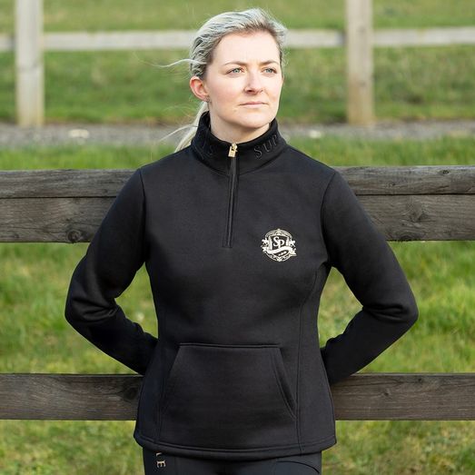 Supreme Products Active Show Rider Sweatshirt Black/Gold