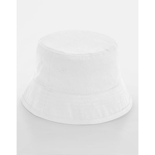 Beechfield Organic Cotton Bucket Hat White