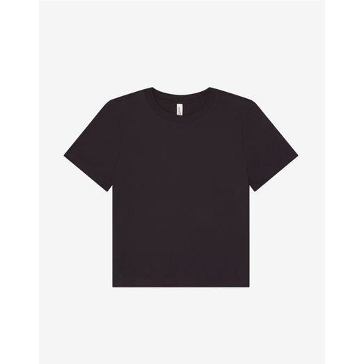 Bella Women's Heavy Boxy Tee Dark Grey