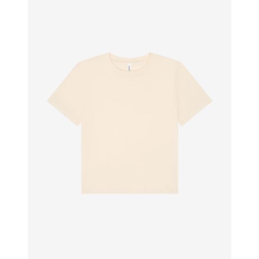 Bella Women's Heavy Boxy Tee Natural