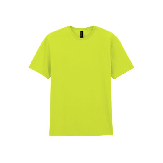 GILDAN Light Cotton Adult T-Shirt Safety Green