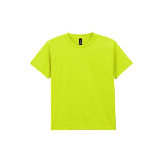 Gildan Light Cotton Youth T-Shirt Safety Green