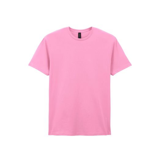 GILDAN Softstyle Adult T-Shirt Fan Candy Pink