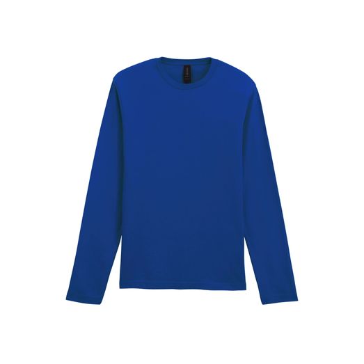 GILDAN Softstyle® Adult Long Sleeve T-Shirt Fan Deep Royal