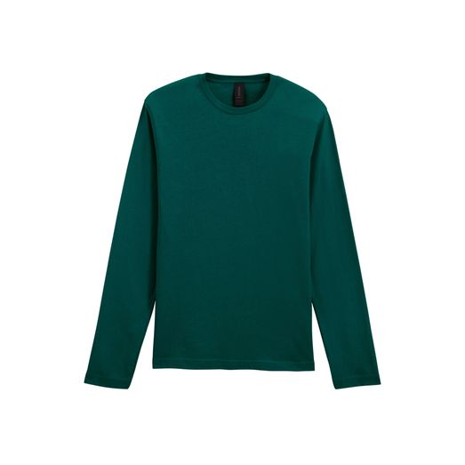 GILDAN Softstyle® Adult Long Sleeve T-Shirt Fan Marine Green