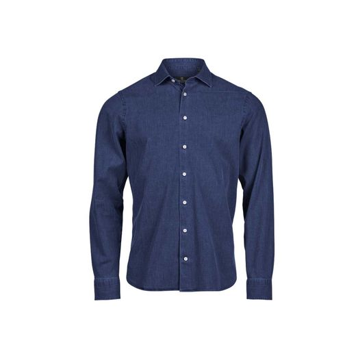 Tee Jays Denim Shirt Blue Denim