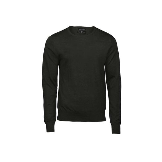Tee Jays Men's Crew Neck Knitted Sweater Pine