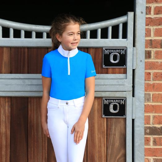 Coldstream Next Generation Ayton Show Shirt - C Blue