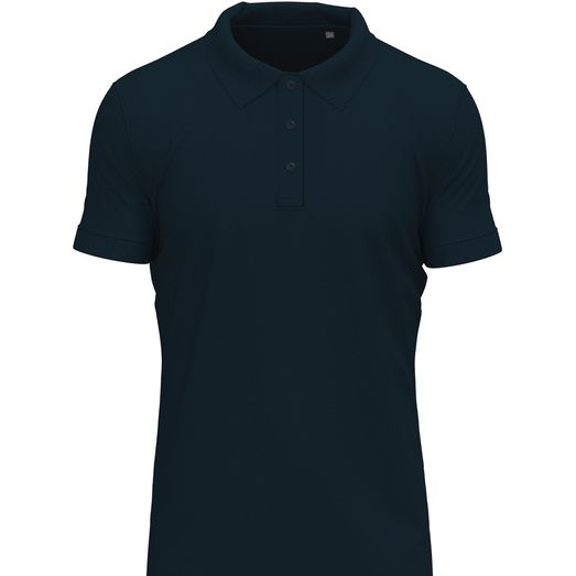 Stedman Stretch Polo Mens 210 - Marina Blue