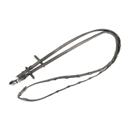 ProPresicce Continentale Soft Grip Leather Reins by Hy Equestrian - Full 54"