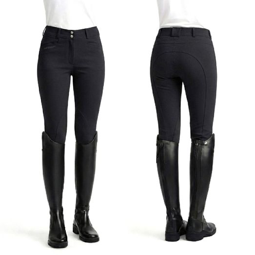 Whitaker B238k Hemsworth Young Rider Breeches Child Black