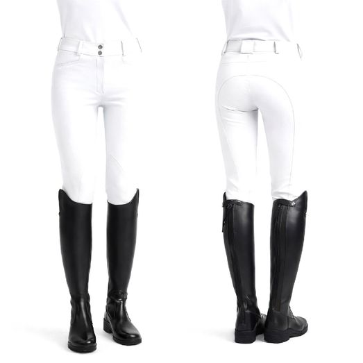 Whitaker B238k Hemsworth Young Rider Breeches Child White