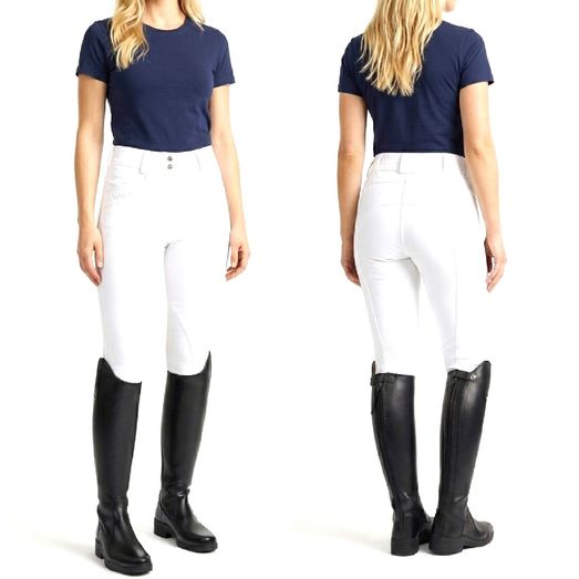 Whitaker B238l Hemsworth Ladies Breeches White