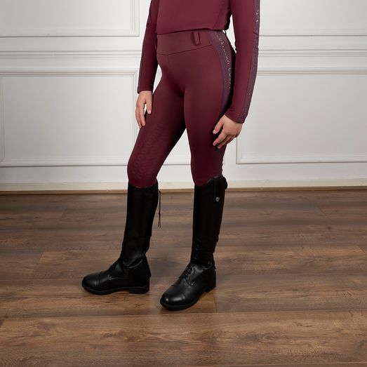 Coldstream Next Generation Cairncross Riding Tights - Windsor Wine