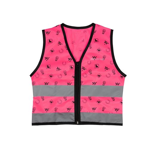 Reflector Thelwell Collection Children's Tabard by Hy Equestrian - 7-8 Years