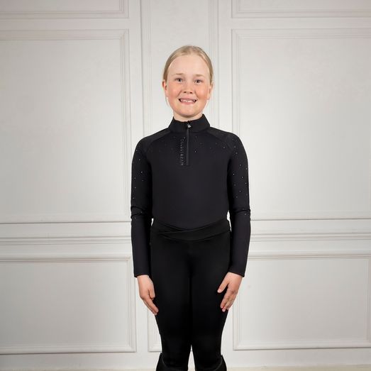 Coldstream Next Generation Jedburgh Long Sleeve Base Layer - Black
