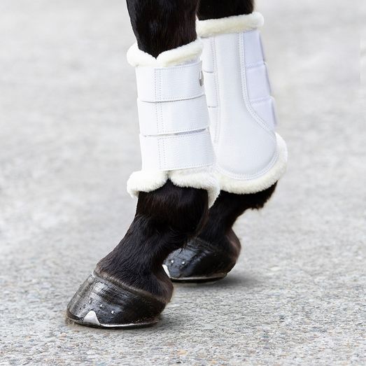 Coldstream Gordon C-Flex Air Flow Brushing Boots (Pack of 2) - White