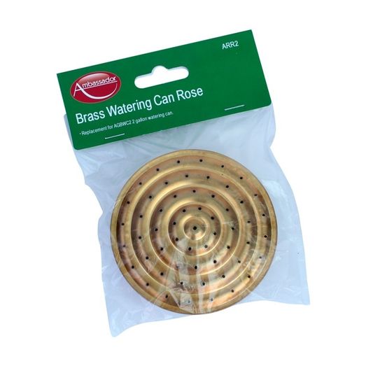 Ambassador Replacement Brass Watering Can Rose