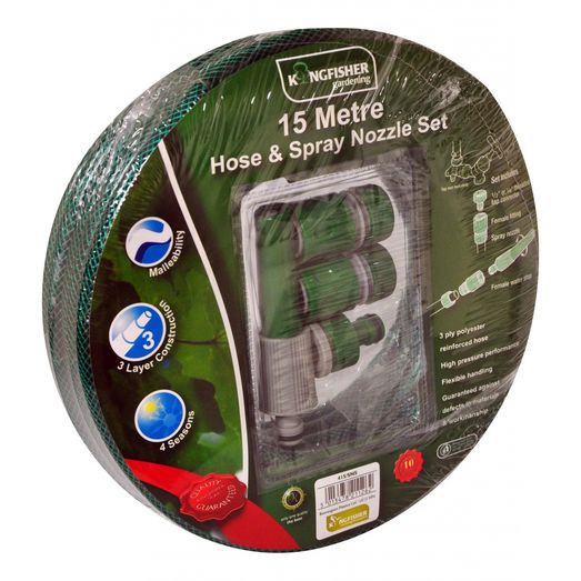 Kingfisher Spray Nozzle Set 15m
