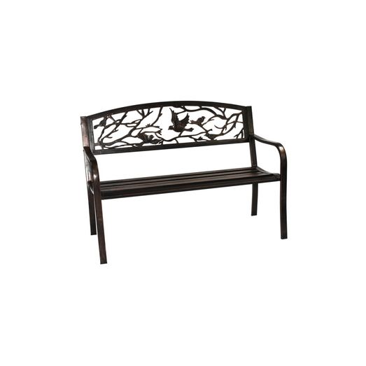 SupaGarden Bird Back Metal Bench