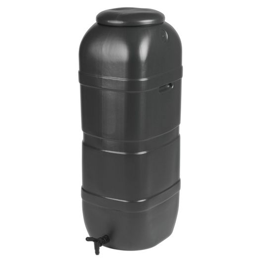 Ward Slim Space Saver Water Butt with Lid &amp; Tap