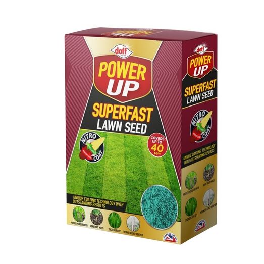 Power Up Superfast Lawn Seed With Nitro Coat