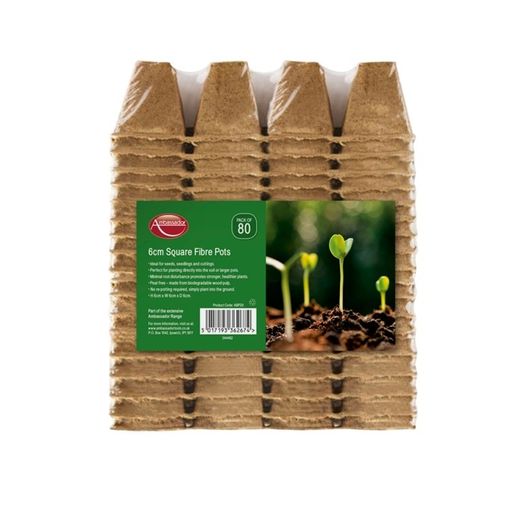Ambassador Square Fibre Pots