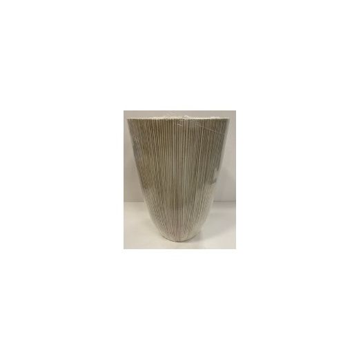 Kaemingk Lennox Plastic Planter Vase Beige