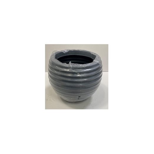 Kaemingk Jamie Plastic Round Planter Grey